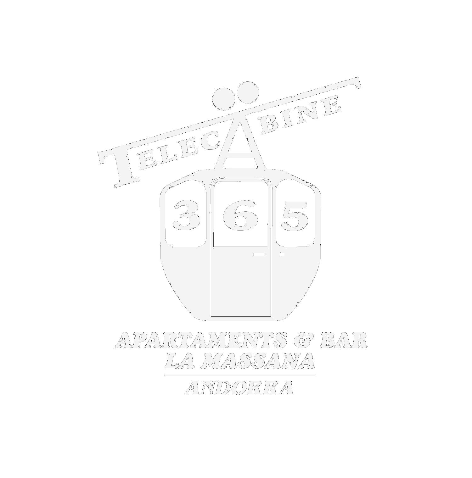 TeleCabine365 logo blanco